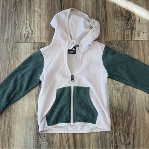 The North Face Toddler Girl Fleece Hooded Jacket